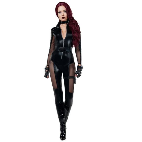 Starline Costumes Avenging Assassin in Black NWOT Size XL - Picture 1 of 4